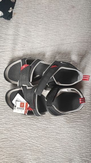 Sandalias Quechua Negro/Gris