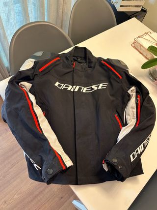 Chaqueta Dainese Moto Hombre Negra