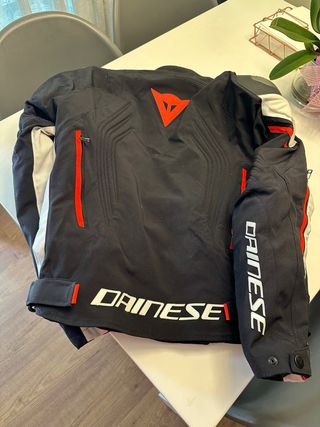 Chaqueta Dainese Moto Hombre Negra