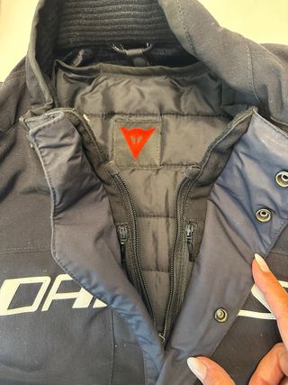 Chaqueta Dainese Moto Hombre Negra