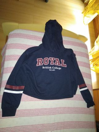 Felpa Blu Royal British College