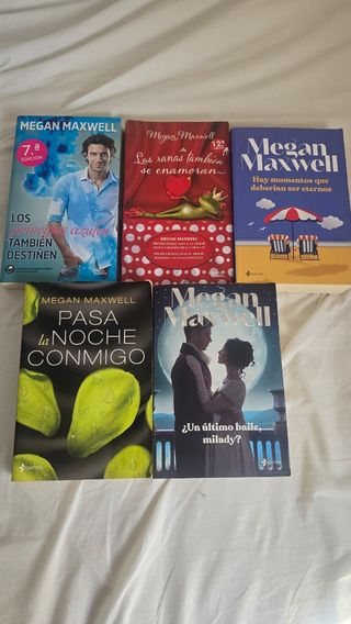 Pack de libros Megan Maxwell