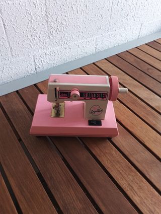 Máquina de coser infantil rosa Coqueta