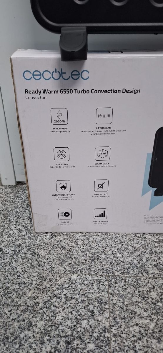Radiador Cecotec Ready Warm 6550 Turbo convection