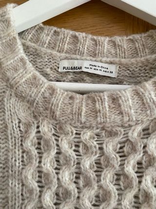 Jersey Pull&Bear Lana Crudo Talla L