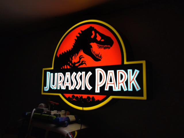 Lámpara LED Jurassic Park
