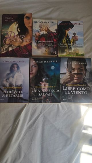 Libros Megan Maxwell