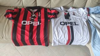 AC Milan Home + Away Kit Jersey/Casa Trasferta S