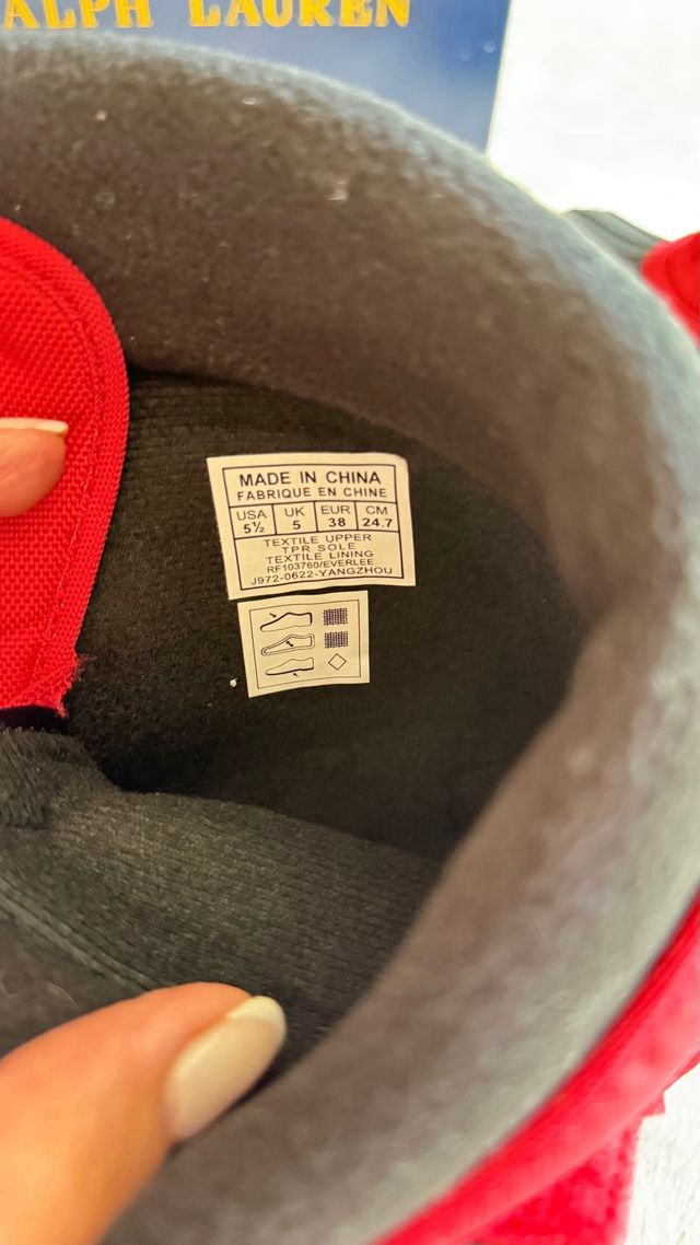 Botas de Nieve Ralph Lauren Rojas