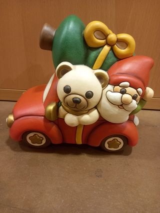 Thun Babbo Natale con Teddy in auto