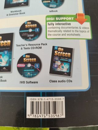 On screen workbook & grammar book for bachillerato