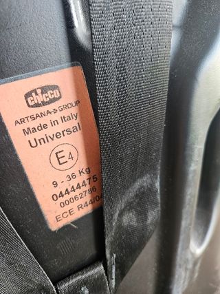 Silla de coche Chicco negra