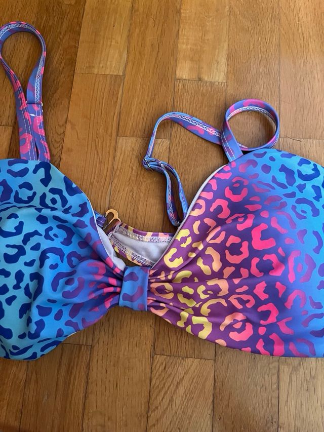 Bikini estampado leopardo talla XXL