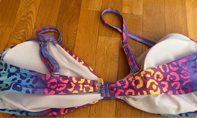 Bikini estampado leopardo talla XXL