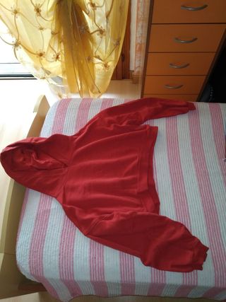 Felpone rosso