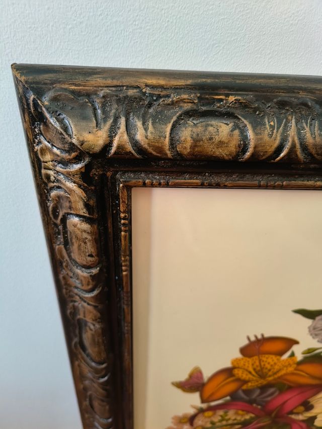 Cuadro Jarrón Sevres Flores