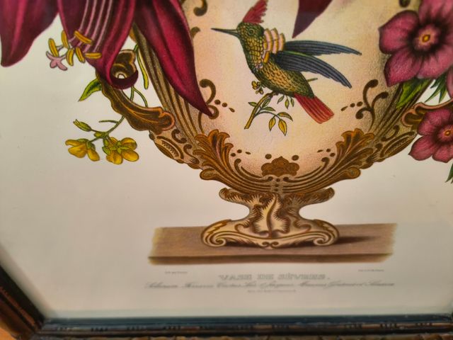 Cuadro Jarrón Sevres Flores