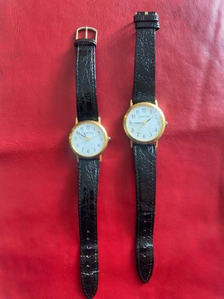 Coppia orologi Girard Bolet vintage (maschile + fe