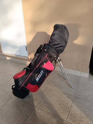 Bolsa y palos de golf Bullet niño niña