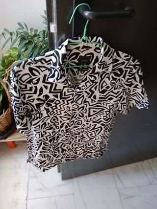 Camisa juvenil dé hombre,dLefties Estampada Talla 