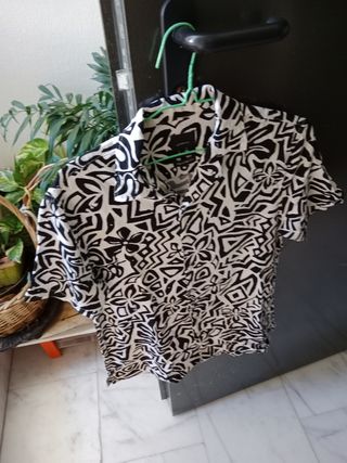Camisa juvenil dé hombre,dLefties Estampada Talla 