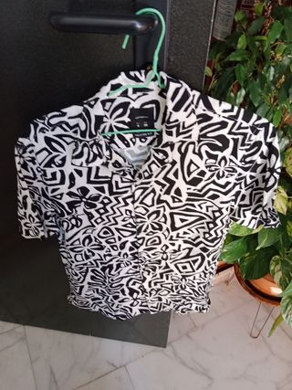 Camisa juvenil dé hombre,dLefties Estampada Talla 