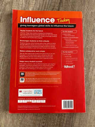 Libros de inglés Influence Today 3 ESO