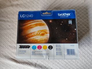 Pack 4 Tintas Brother LC1240. Hay TRES