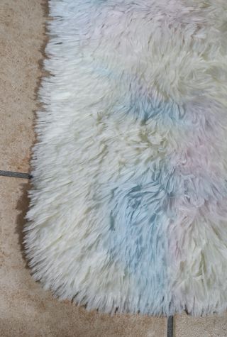 Tappeto soffice tie-dye