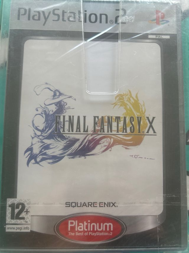 Final Fantasy X PS2 Platinum Precintado PAL