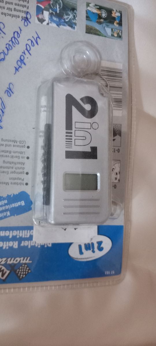 Medidor de aire digital para neumáticos