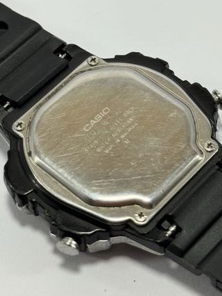 Reloj Casio Illuminator W-782 Plata y Negro