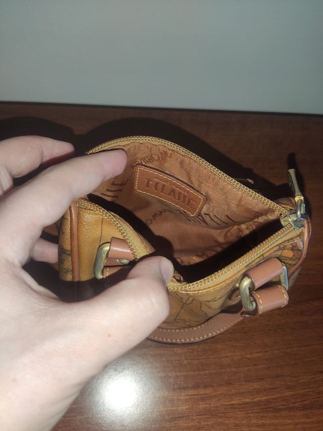 Mini borsa in pelle/leather mini bag Prima Classe