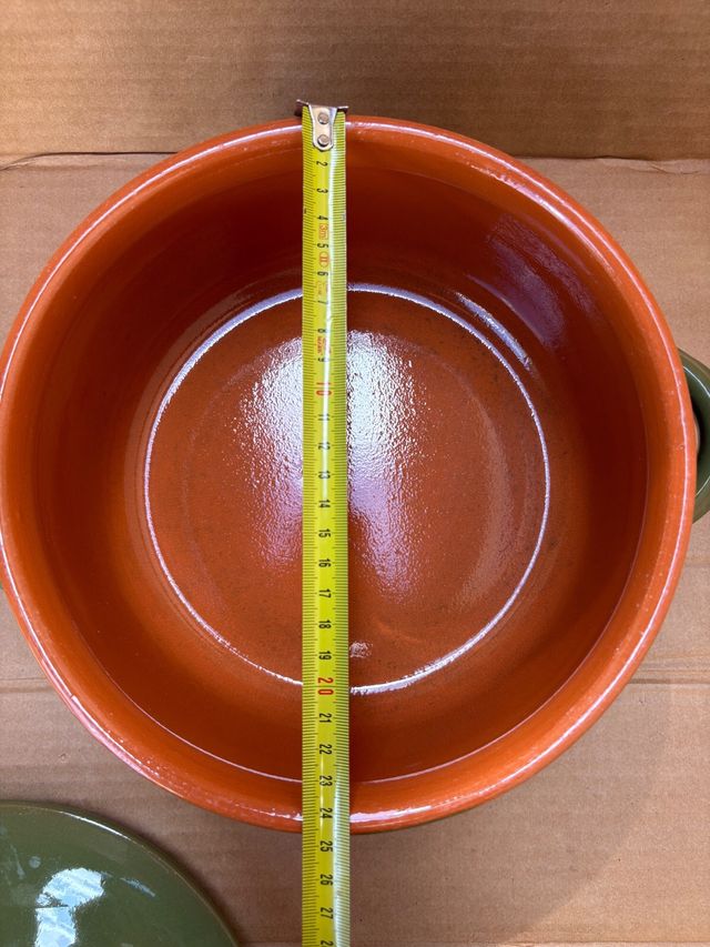 Cocotte grande verde