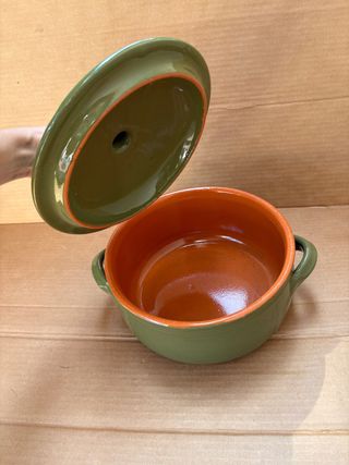 Cocotte grande verde