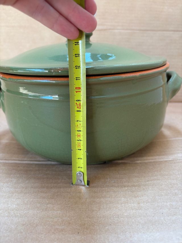Cocotte grande verde