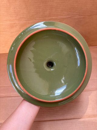 Cocotte grande verde