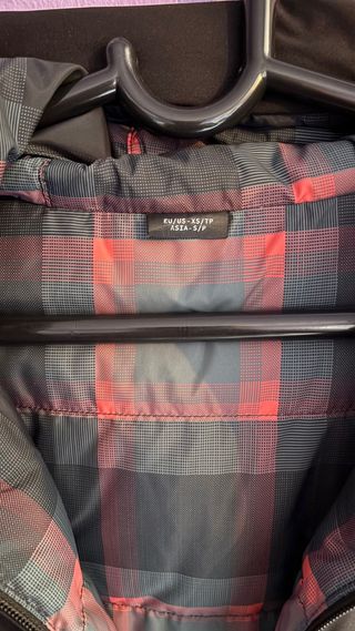 Anorak Timberland Negro Largo con Capucha