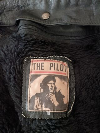 Chaqueta Bomber Aviador Cuero Auténtico XL Medidas