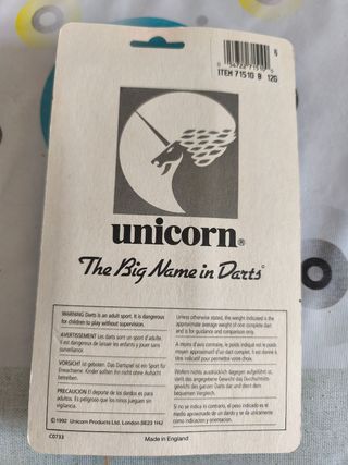 Dardos Unicorn Soft Tip 12g