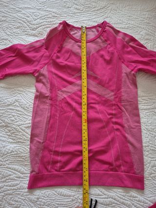 Conjunto térmico niña 134/140 cm rosa
Primera capa
