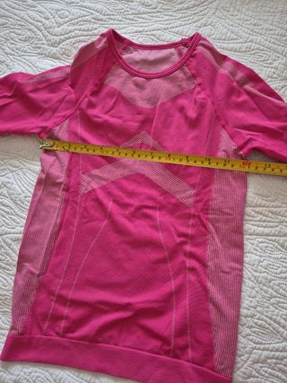 Conjunto térmico niña 134/140 cm rosa
Primera capa