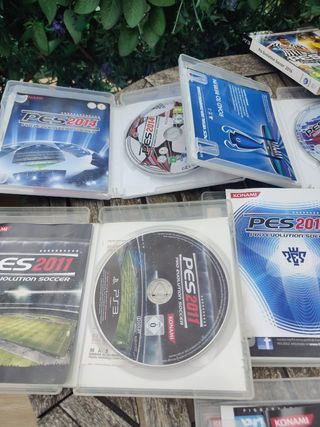 Pack 7 Juegos Pro Evolution Soccer PS3