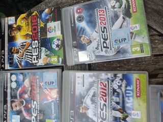 Pack 7 Juegos Pro Evolution Soccer PS3