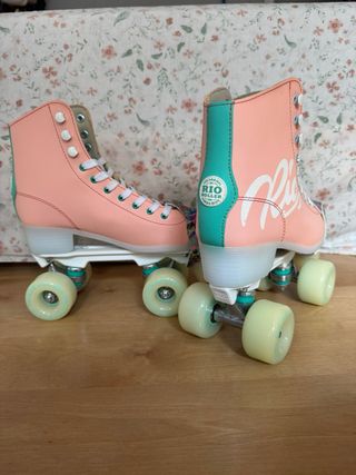 Patines Rio Roller Script Coral