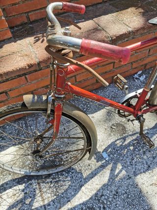 Bicicleta Gran Luxe Frenos Varillas Roja