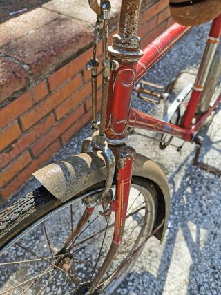 Bicicleta Gran Luxe Frenos Varillas Roja