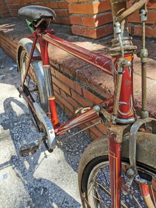 Bicicleta Gran Luxe Frenos Varillas Roja