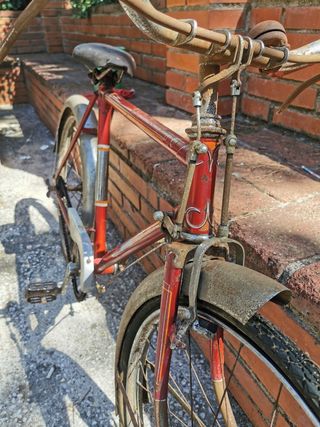 Bicicleta Gran Luxe Frenos Varillas Roja