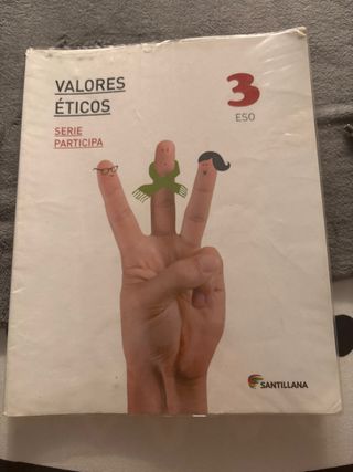 VALORES ETICOS SERIE PARTICIPA 3 ESO